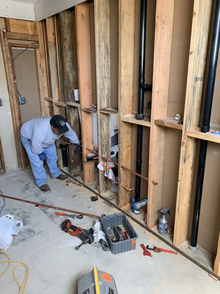 Commercial rough-in plumbing for Commercial Plumbing in Glennville
